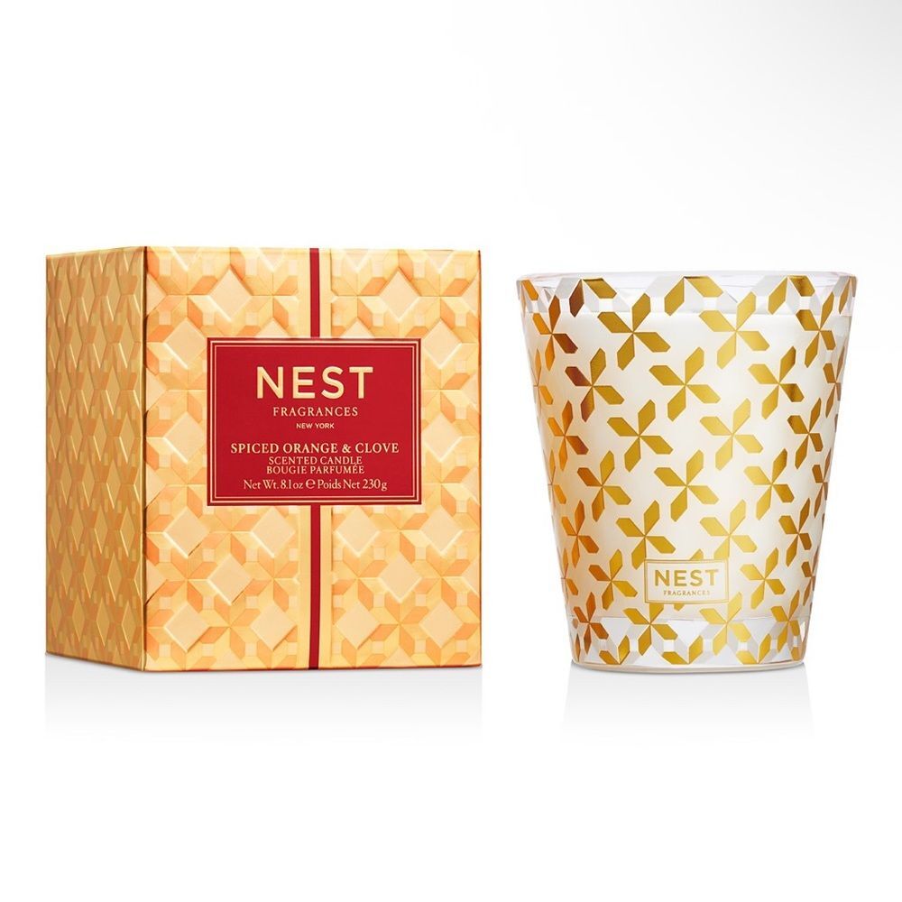 NEST Fragrances New York Spiced Orange & Clove Single Wick Candle 8.1 oz 230 g